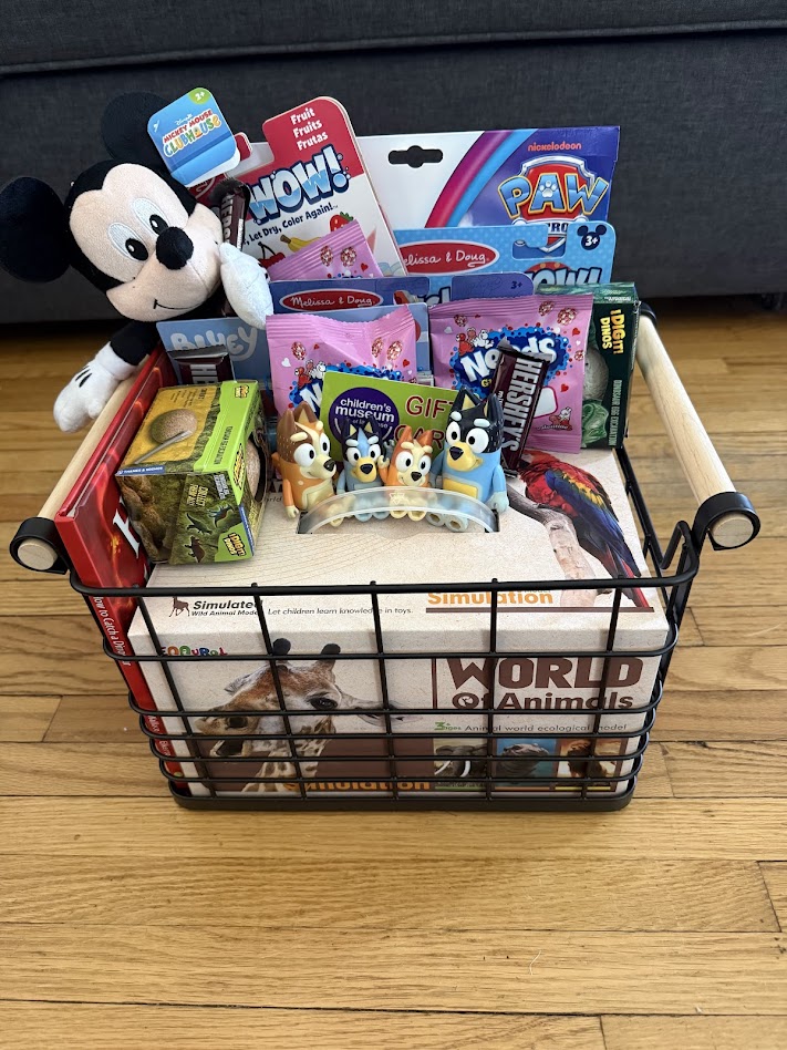 Fundraiser basket donation